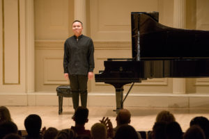 Dizhou Zhao (piano) at the New York Music Foundation 10th Anniversary Gala at the Carnegie Hall (Photograph: © 2019 Richard Termine. Photo Credit - Richard Termine)