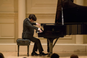 Benjamin Rossen (piano) at the New York Music Foundation 10th Anniversary Gala at the Carnegie Hall (Photograph: © 2019 Richard Termine. Photo Credit - Richard Termine)