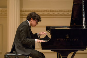 Benjamin Rossen (piano) at the New York Music Foundation 10th Anniversary Gala at the Carnegie Hall (Photograph: © 2019 Richard Termine. Photo Credit - Richard Termine)
